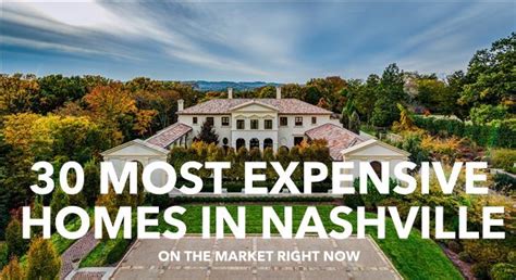 30 Most Expensve Homes in Nashville |Luxury Homes