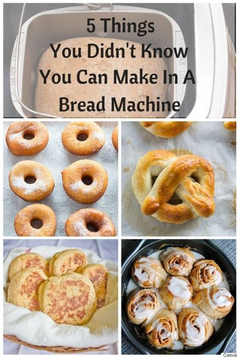 5 Things You Didn’t Know You Could Make In A Breadmaker – Edible Crafts