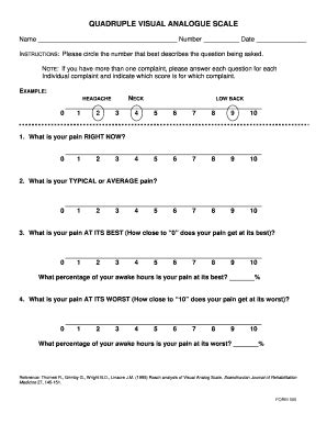 Vas Pain Scale: Complete with ease | airSlate SignNow