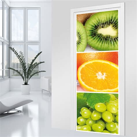 Wallstickers folies : Fruit Door Stickers