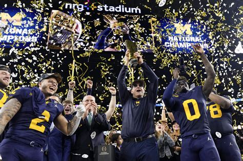 Michigan overpowers Washington 34-13 as Jim Harbaugh delivers a national title - WTOP News