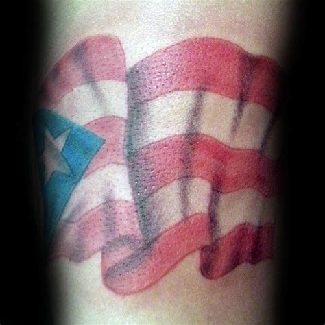 50 Puerto Rican Flag Tattoo Ideas For Men - Puerto Rico Designs