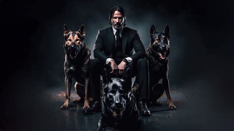 2560x1440 John Wick With Dogs 5k 1440P Resolution ,HD 4k Wallpapers,Images,Backgrounds,Photos ...