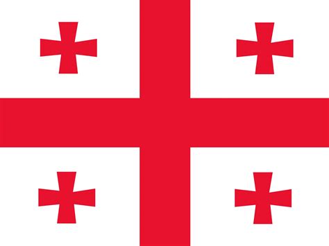 Flag Of Georgia Free Stock Photo - Public Domain Pictures