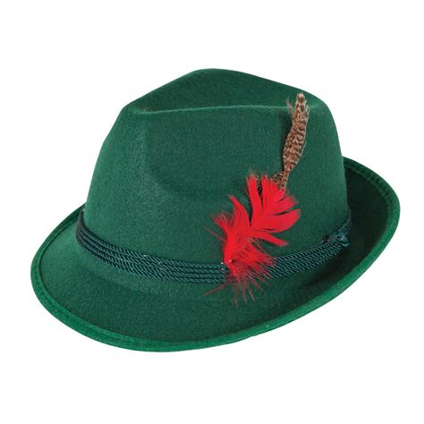 Mens Oktoberfest Bavarian Beer Guy Hat Fancy Dress New