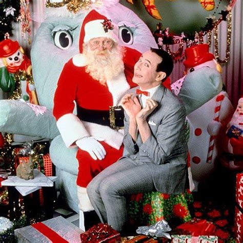 Peewee Herman & Santa | Pee wee's playhouse, Pee wee herman, Christmas special