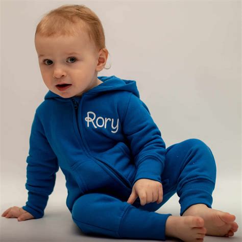 Personalised Baby & Toddler Onesie - Blue | Heavensent Baby Gifts