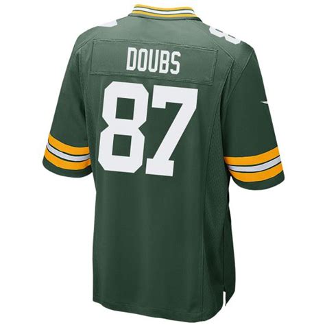 Green Bay Packers #87 Romeo Doubs Nike Home Game Jersey at the Packers ...