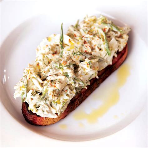 Crab Toast with Fennel | The Local Palate | Recipe in 2021 | Food, Recipes, Fennel