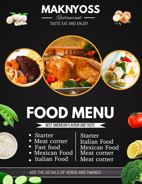 Restaurant Flyer Template Free