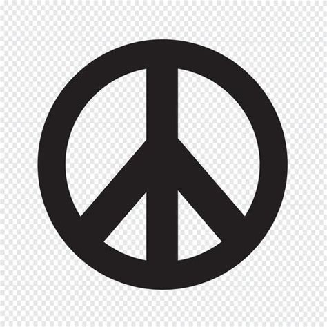 Hippie Peace Symbol icon illustration 630426 Vector Art at Vecteezy