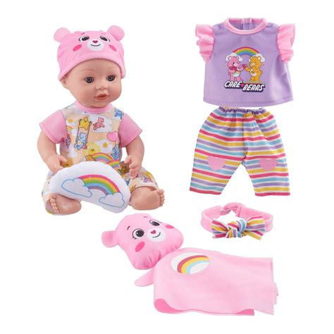 My Life As Care Bear Slumber Party Posable 18 Inch Doll, Brunette Hair ...