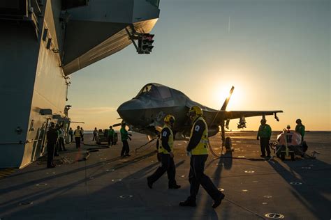 DVIDS - News - F-35 test team, HMS Prince of Wales ship’s company working closely to achieve DT ...