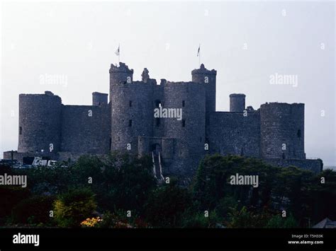 Harlech Castle,Wales Stock Photo - Alamy