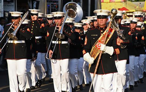 US Marine Corp Band Photograph by Mike Martin - Pixels