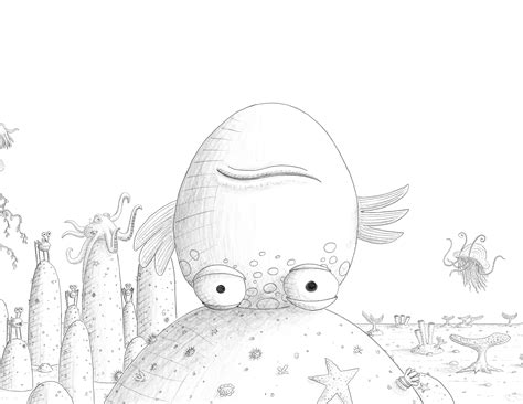 Pout Pout Fish Coloring Pages - Coloring Home