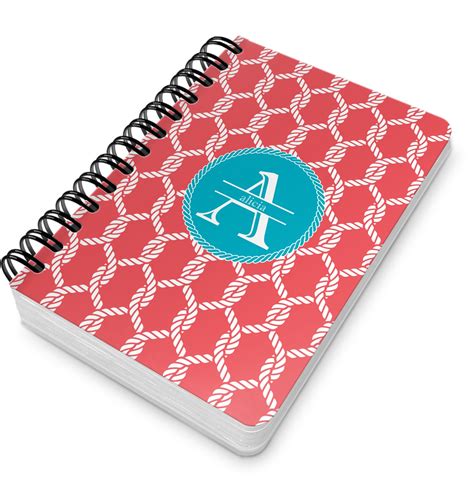 Linked Rope Spiral Bound Notebook - 5x7 (Personalized) - YouCustomizeIt