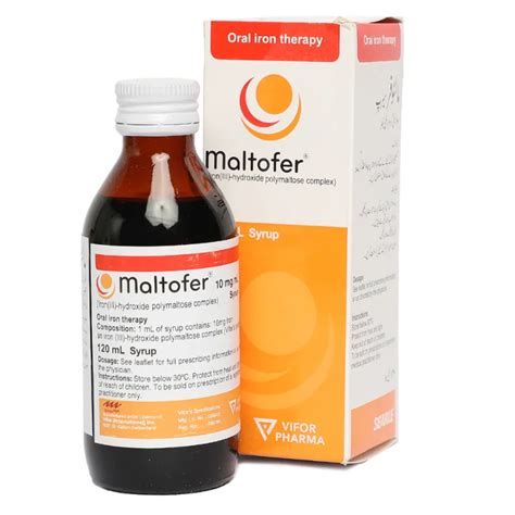 Maltofer Syrup 120ml Uses, Side effects & Price in Pakistan