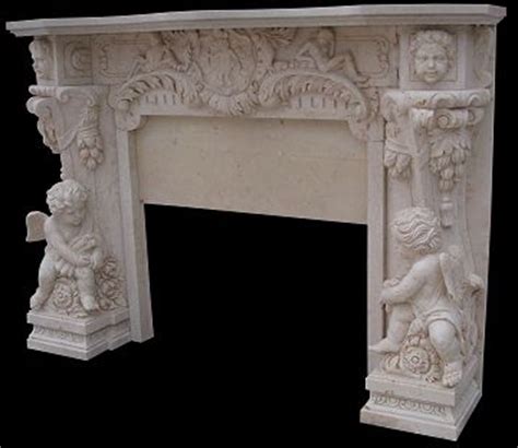 ITALIAN MARBLE FIREPLACE SURROUND – MODEL MFP120 Houston Tx - Custom ...