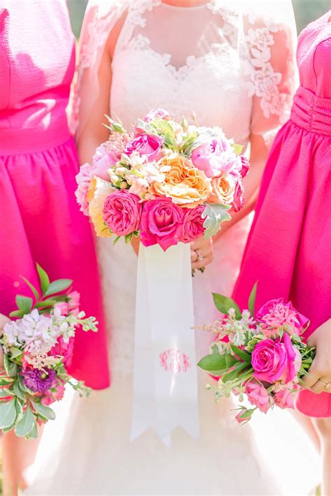 A Colorful Pink & Orange Virginia Wedding | Every Last Detail