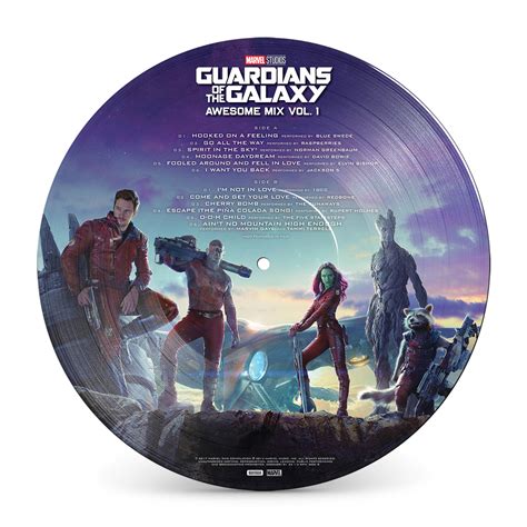 Guardians of the Galaxy Vol. 1 Picture Vinyl | Shop the Disney Music ...