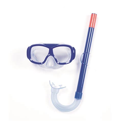 Hydro-Swim Essential Freestyle Snorkel Set, Blue - Walmart.com - Walmart.com