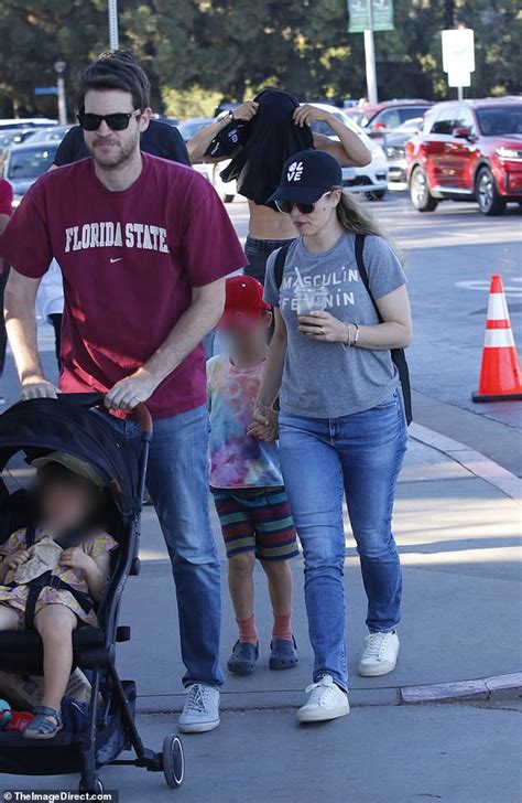 Rachel McAdams pictured with her entire family for the first time as she steps out with her ...