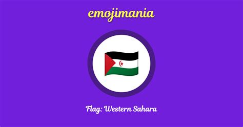 🇪🇭 Flag: Western Sahara emoji Copy & Paste - Emojimania