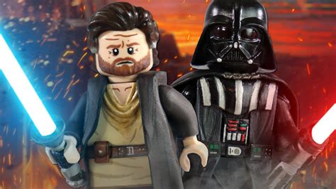 Custom LEGO Star Wars OBI-WAN KENOBI & DARTH VADER Minifigures - YouTube