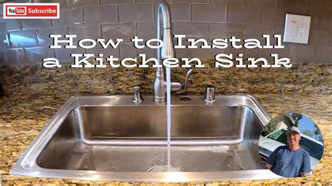 Installing A Stainless Steel Kitchen Sink – Things In The Kitchen