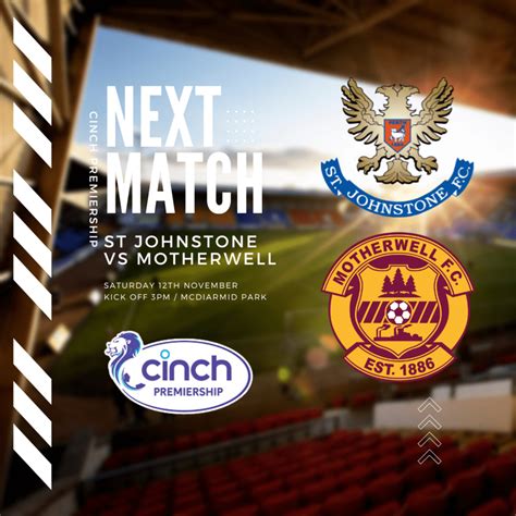 Motherwell Match Preview | St Johnstone Football Club