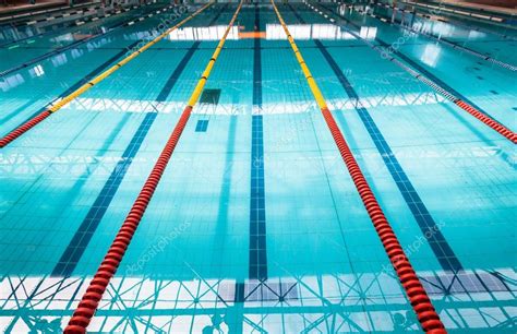 Olympic Swimming Pool Lanes Stock Photo by ©ChrisVanLennepPhoto 42427759