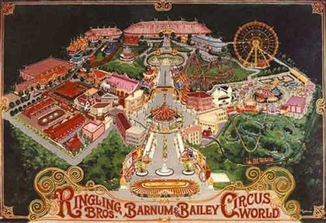 Circus World, Florida | Theme park map, Theme park, Disney theme parks