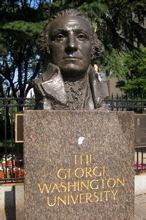 Washington DC - Foggy Bottom: GWU - George Washington bust… | Flickr