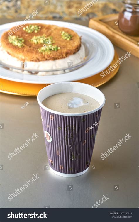 Ice Cream Kunafa Pistachio Nuts Stock Photo 2005730219 | Shutterstock