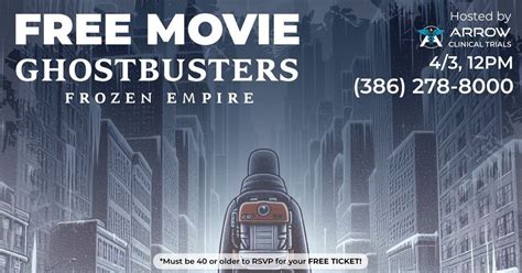 Free Movie: Ghostbusters Frozen Empire, Epic Theatres of West Volusia ...