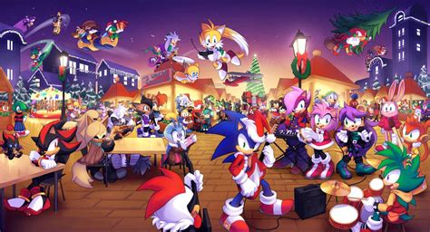 Merry Christmas! by Drawloverlala on DeviantArt | Sonic the hedgehog ...