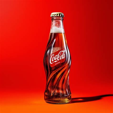 Premium AI Image | A coca cola bottle in new style