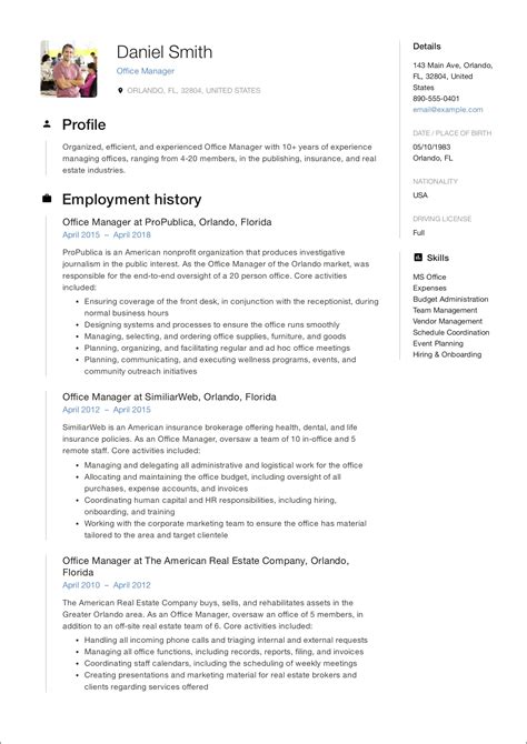 It Team Manager Resume Examples - Resume Example Gallery