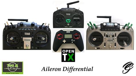 OpenTX Aileron Differential - YouTube