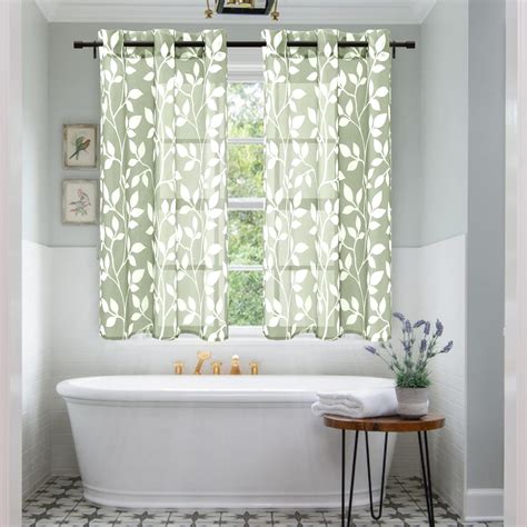 12 Best Bathroom Window Curtains for 2024 | Storables