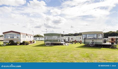 Static Caravan Holiday Park Editorial Image - Image of caravans, vacation: 80093440