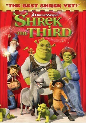 Shrek the Third - 2007 DVD DISC and COVER ART ONLY Good Used Condition ...