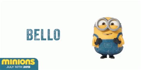 Bello GIF - Bello Minions Laugh - Discover & Share GIFs