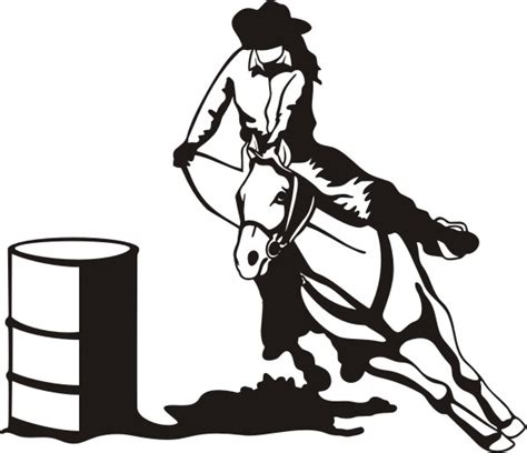 Rodeo Silhouette Clipart | Free download on ClipArtMag