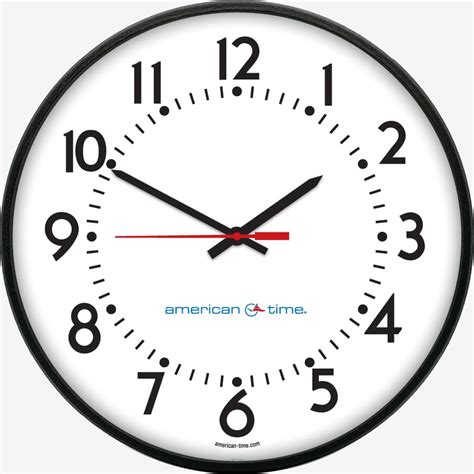 Wi-Fi Synchronized Analog Wall Clocks | American Time