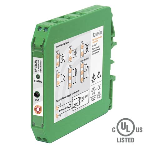 Javelin 2-Wire Isolated Universal/Temperature Transmitter