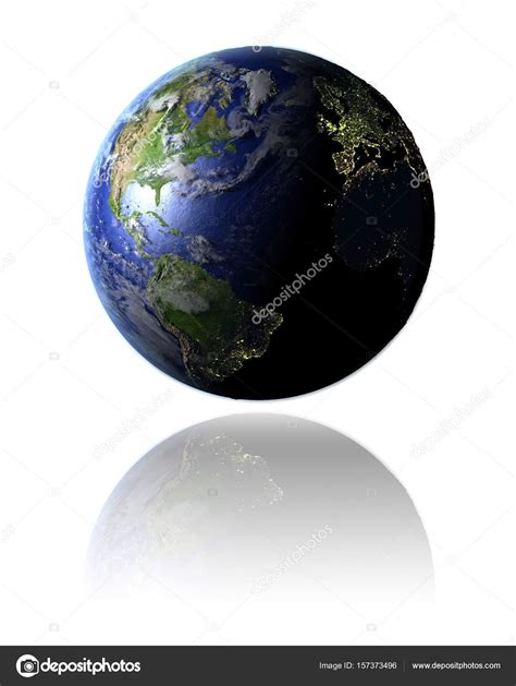 Northern Hemisphere on globe — Stock Photo © tom.griger #157373496