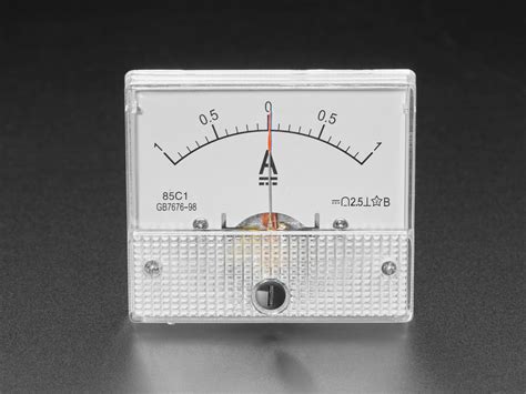 Small -1 Amp to +1 Amp DC Current Analog Panel Meter | Raspberry Pi в Киеве (Украина)