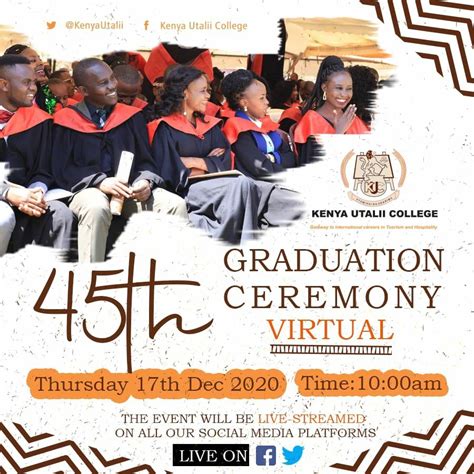 Kenya Utalii College on LinkedIn: #kenyautalii #utaliigraduation2020 # ...